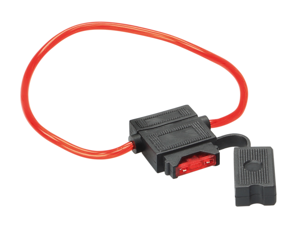 ACV 30.3803-01 | ATC Sicherungshalter 10A Sicherung / 30 cm Kabel 1,5mm² rot
